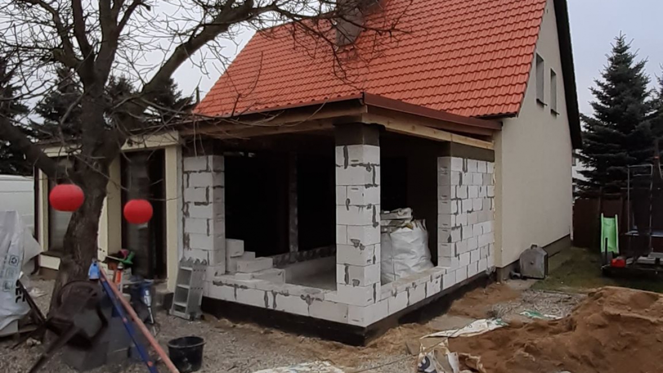 Dobudówka Domu Jednorodzinnego Firma Budowlana GreenBud 1