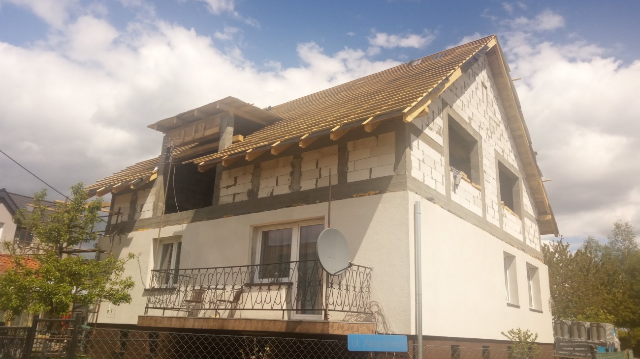 Rozbudowa domu kostka Firma Budowlana GreenBud Warminsko Mazurskie 4