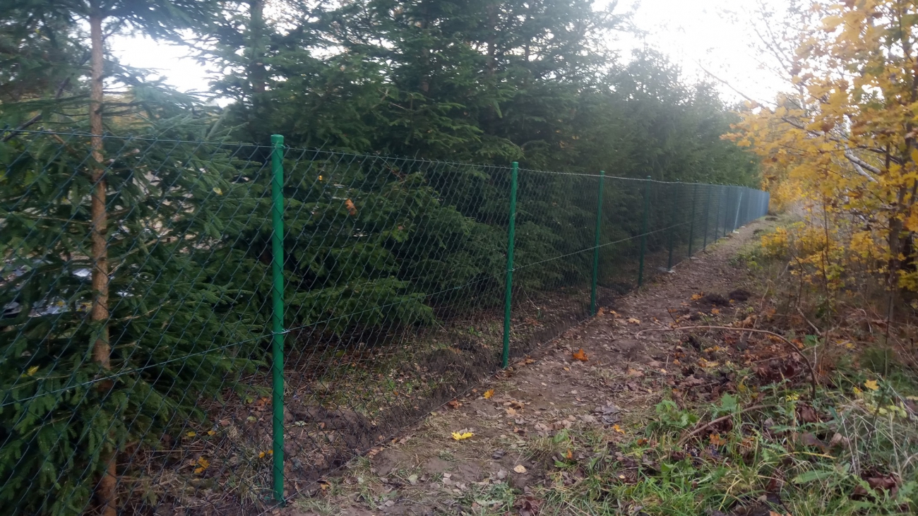 Wykonanie ogrodzenia z siatki Firma Budowlana Warminsko Mazurskie GreenBud 2